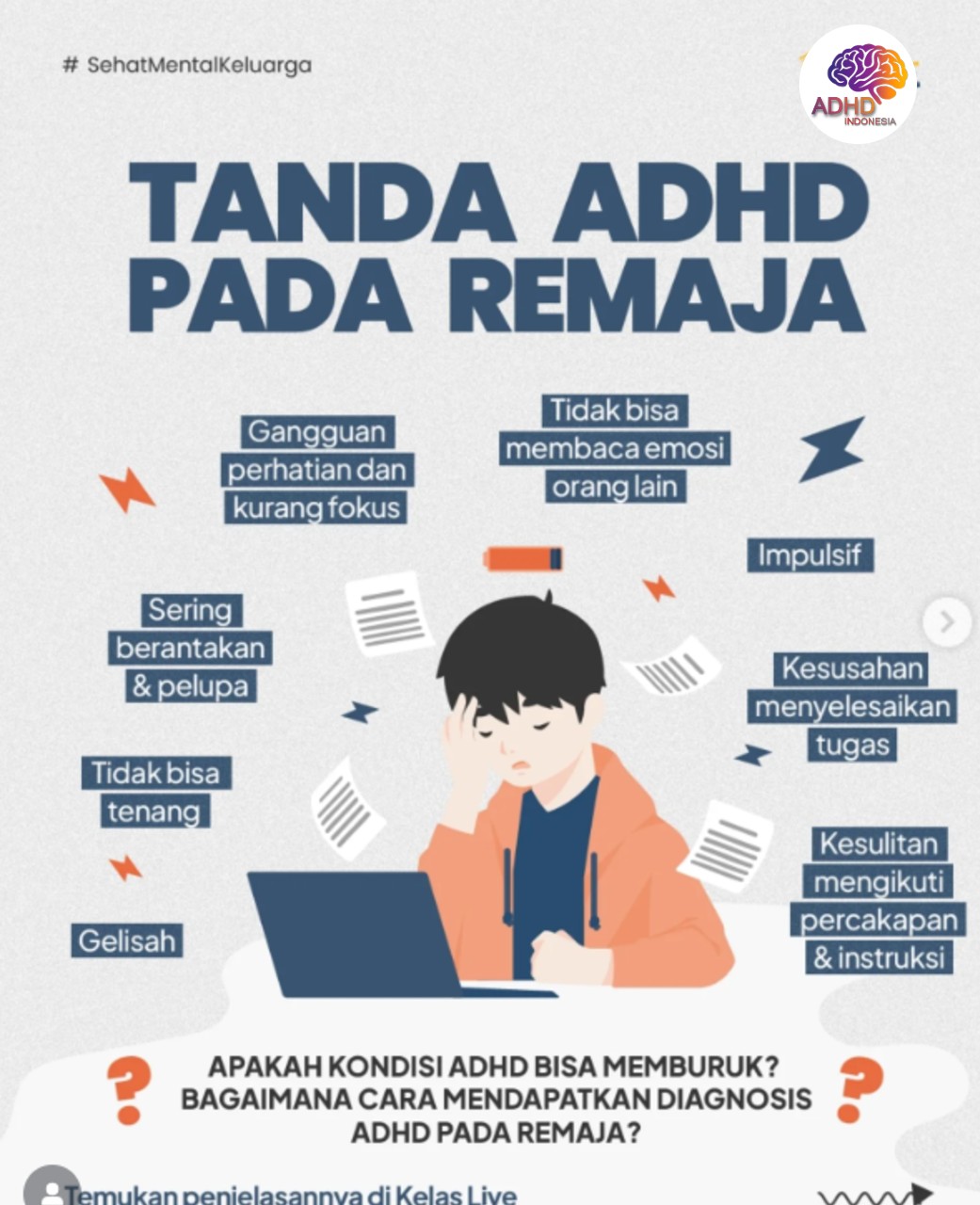 Screening ADHD Non-Diagnostik: Edukasi Awal bagi Orang Tua di Kota Palopo